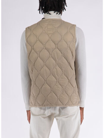 GILET MILITARY CREW NECK, G.BEIGE, small