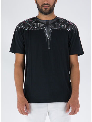 T-SHIRT ICON WINGS REGULAR, 1010 BLACK BLACK, small