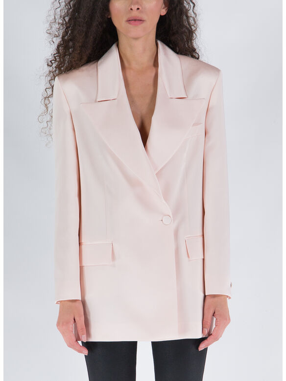 GIACCA LUNAIR THE BLAZER DOUBLE, ROSE, medium