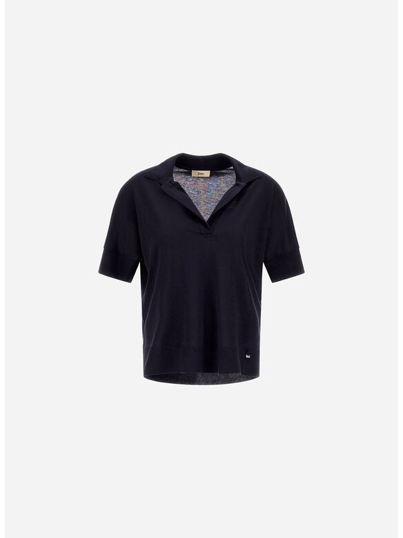POLO IN JERSEY, 9200 BLU NAVY, medium