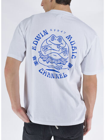 T-SHIRT EDWIN MUSIC CHANNEL TS, 02.67 WHITE, small