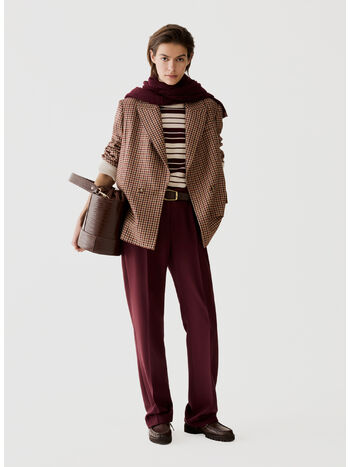 PANTALONE ADRIANA, 004 BORDEAUX, small
