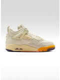 SCARPA AIR JORDAN 4 RETRO UNISEX, 101 COCONUT MILK/MULTI-COLOR, thumb
