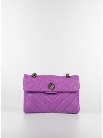 BORSA KENSINGTON X, LEATHER PURPLE, small