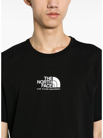 T-SHIRT FINE ALPINE EQUIPMENT, JK31 TNF BLACK, small
