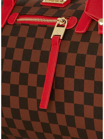 BORSA DUFFLE RED SHARKS IN PARIS BOX MINI, SHARKS IN PARIS, small