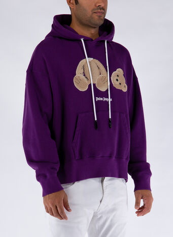 FELPA BEAR, 3760PURPLEBR, small