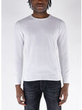 MAGLIONE GIROCOLLO, 01 BIANCO, thumb