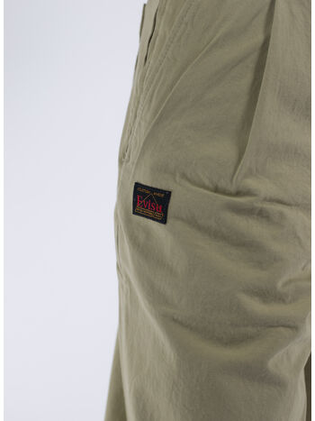 PANTALONE TONE ON TONE SLOGAN E KAMON, BEIGE BEIGE, small