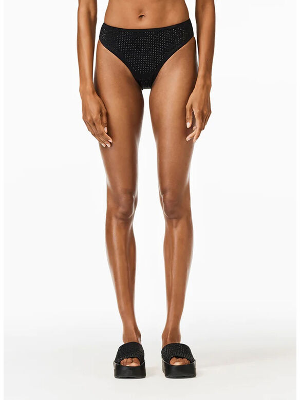 BIKINI BLING BOTTOM, 9000 BLACK, medium
