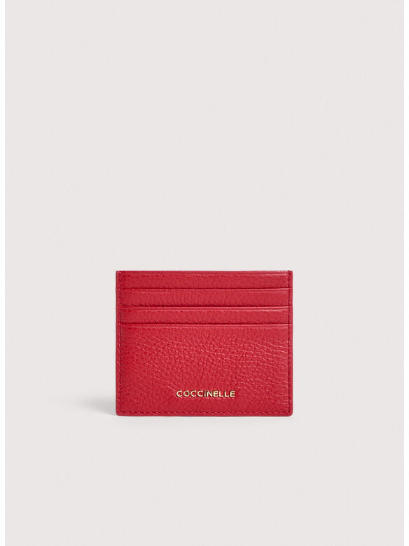 PORTACARTE METTALICSOFT, R02 SCARLET, medium
