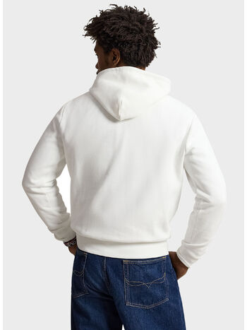 FELPA HOODED, WHITE, small