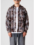 CAMICIA WBJONG DISTRESSED, BROWN CHECK, thumb