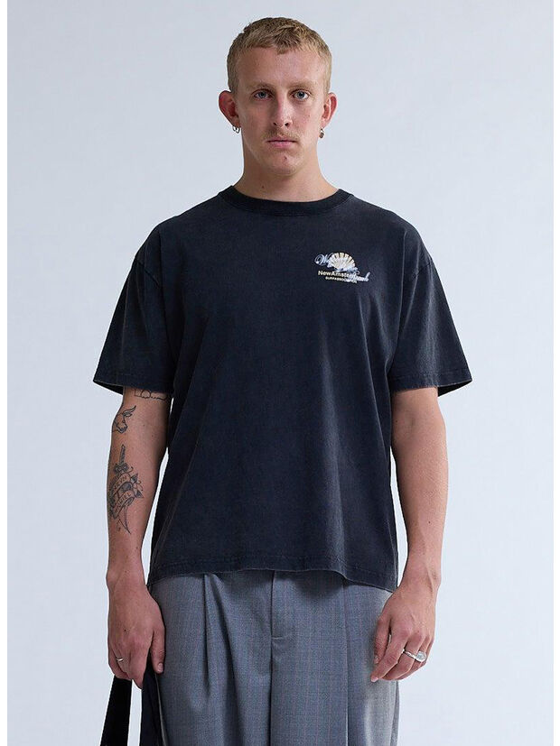 T-SHIRT WELCOME TO PALMBEACH, ANTRACITE, large
