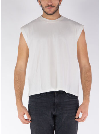 CANOTTA IN JERSEY, 013 CREAM, small