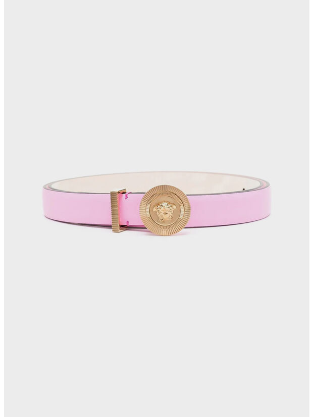 CINTURA MEDUSA BIGGIE, 1PK4V PINK PARADISE-ORO VERSACE, large
