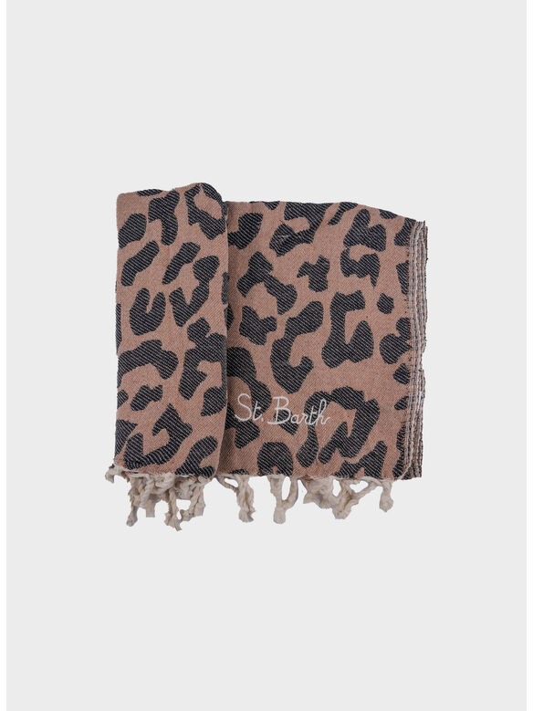 TELO MARE FOUTAS, 02712L LEOPARD1100EMB, medium