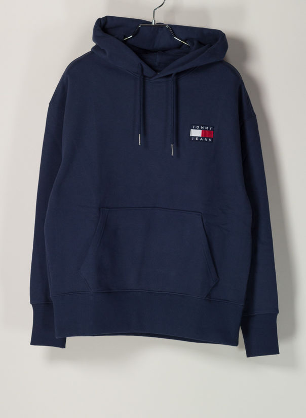 FELPA CON CAPPUCCIO E DISTINTIVO TOMMY, 002, large