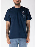 T-SHIRT AUSTIN CON RICAMO E STAMPA OROLOGIO, 02529H 61 EMB, thumb