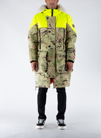 GIUBBOTTO SLEEPING BAG COAT, CAMOFLURO, small