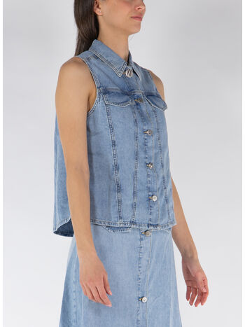 CAMICIA DENIM CHAMBRAY, A1294, small