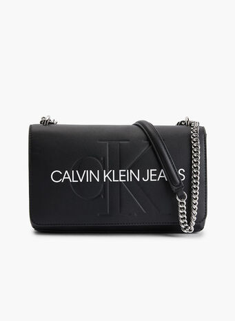 BORSA DA SPALLA FLAP CONVERTIBLE, BDSBLACK, small