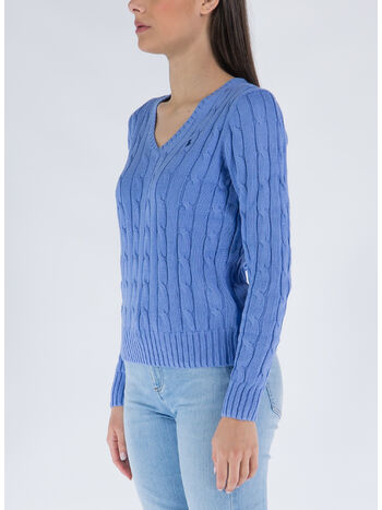 MAGLIONE SCOLLO V, NEW LITCHFIELD BLUE, small