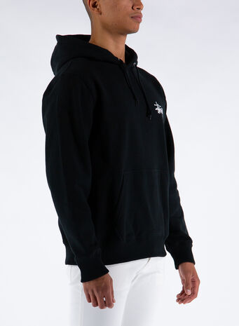 FELPA BASIC STUSSY, BLACK, small