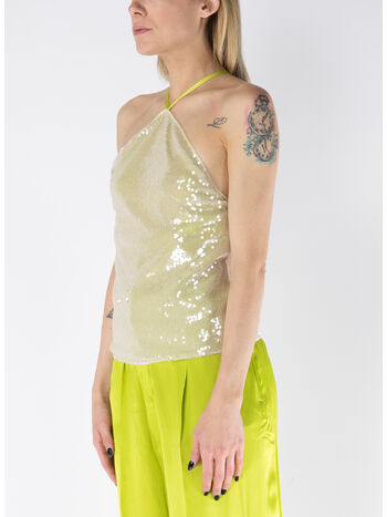 TOP SEQUIN HALTER, 4206 ROSA, small