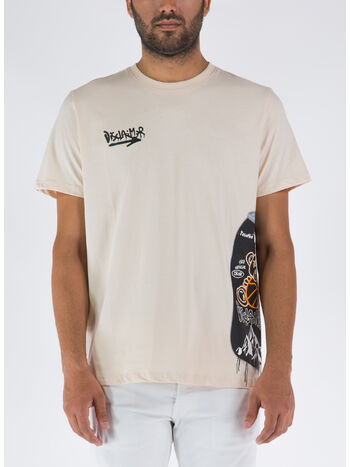 T-SHIRT CON STAMPA LATERALE, , small
