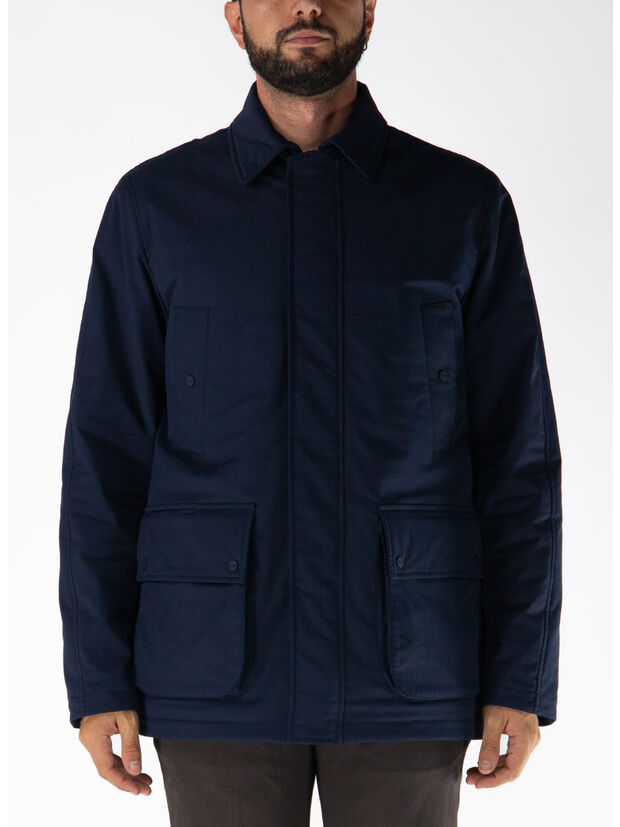 PIUMINO CON TASCHE, 9200 BLU, large