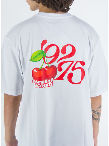 T-SHIRT CON STAMPA POSTERIORE, V3 BIANCO, small