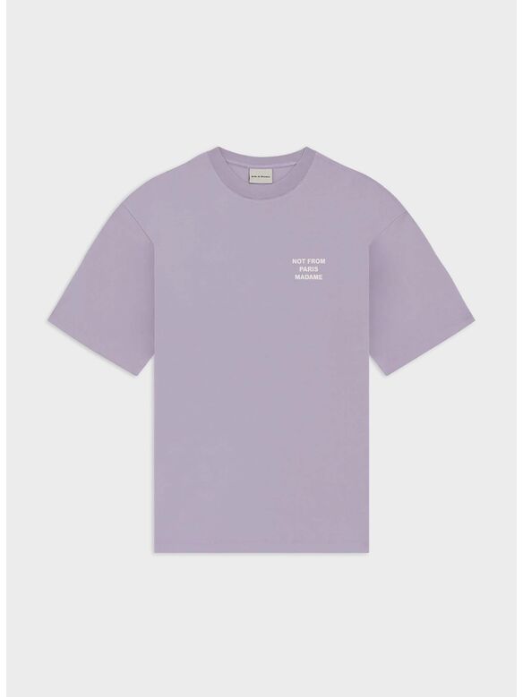 T-SHIRT SLOGAN, LAVANDER, medium