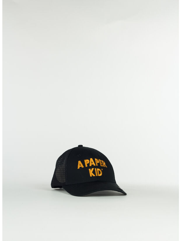 CAPPELLO TRUCKER, 110 BLACK, large