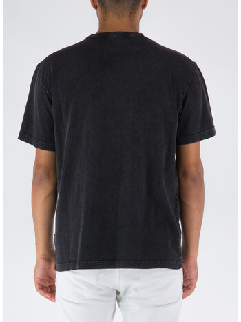 T-SHIRT ICON WASHED, BLK1 BLACK, small