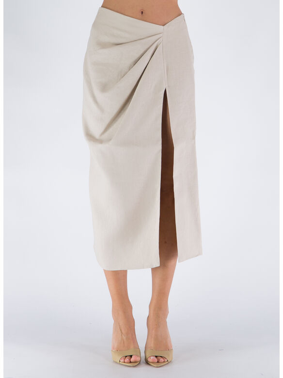 GONNA MIDI THE GEA LINUM, SAND, medium