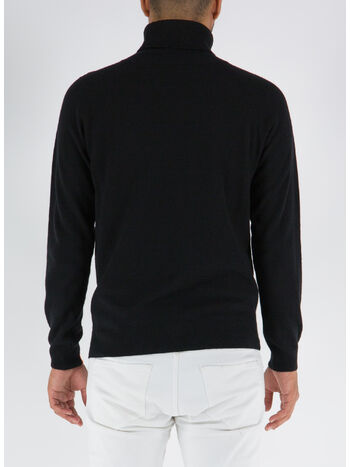 MAGLIONE BREAK, BLACK, small