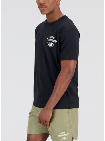 T-SHIRT ESSENTIALS REIMAGINED TEE, BK BLACK, small