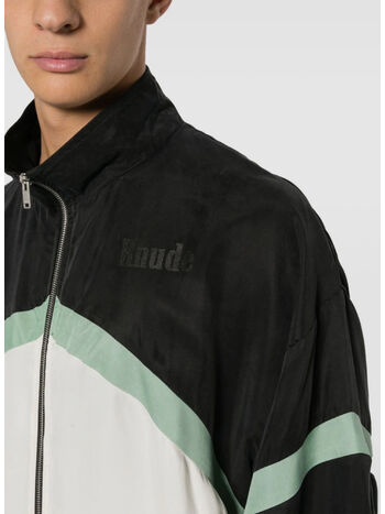 FELPA FULL ZIP AWAKING, 1869 BLACK/GREEN, small