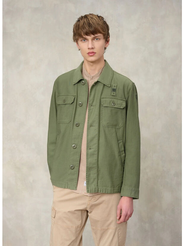GIACCA GOODALE DYED, 694 VERDE OLIVASTRO, large