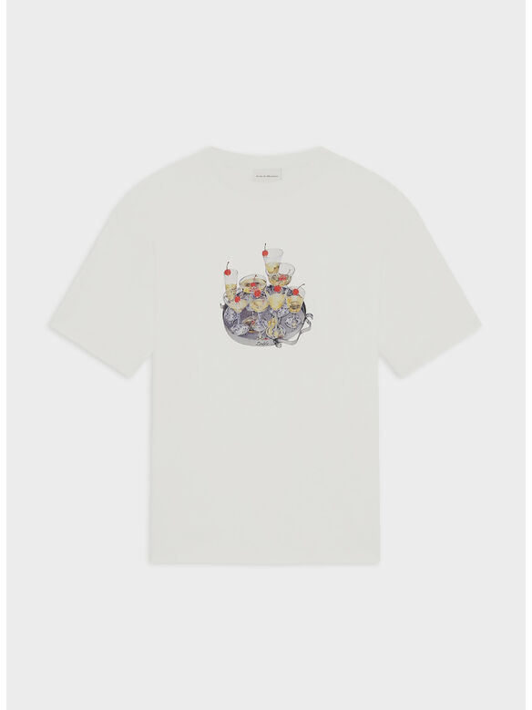 T-SHIRT COCKTAILS, OW OFF WHITE, medium