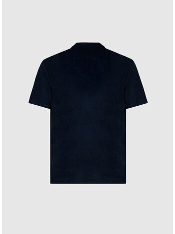 POLO JEREMY A COLLLETTO APERTO A COSTINE, 01398H BLUE NAVY, small