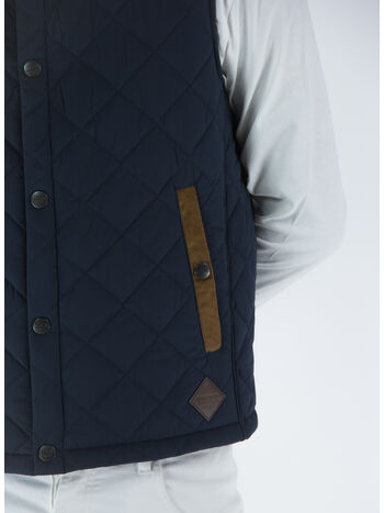 GILET IMBOTTITO PHILIPPE, C336 NAVY BLAZER, small