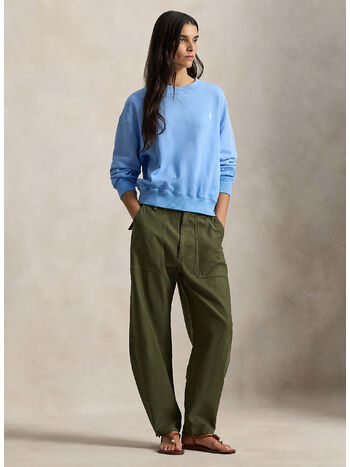 FELPA GIROCOLLO, CHATHAM BLUE, small