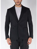 GIACCA BLAZER MONOGRAM, 1010 BLACK BLACK, thumb