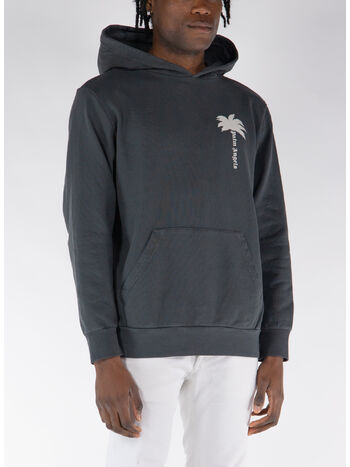 FELPA HOODIE THE PALM GD, 0703 DARK GREY OFF WHITE, small