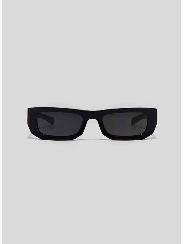 OCCHIALE BRICKTOP, 001C SOLDI BLACK / SOLID BLACK LENS, medium
