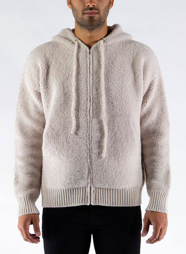 Felpa pelliccia uomo sale
