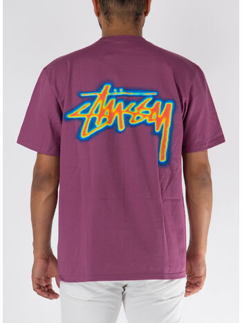 T-SHIRT THERMAL STOCK, BERRY, small