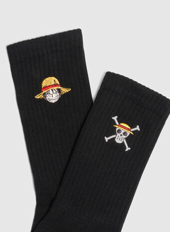 CALZINI ONE PIECE LUFFY, 02BLACK, small